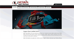 Desktop Screenshot of duzcekeskinyapi.com